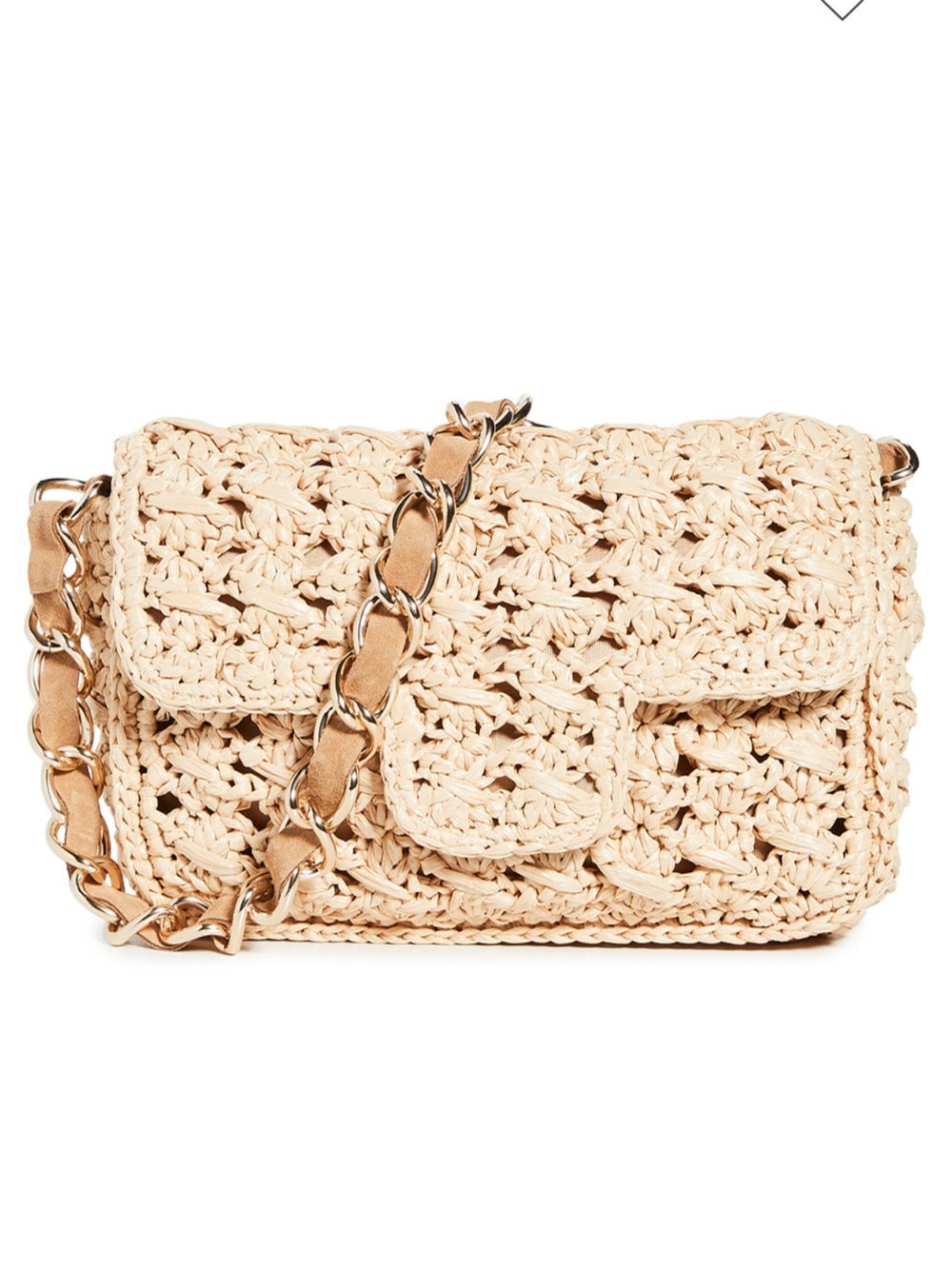 Caterina Bertini Woven Shoulder Bag